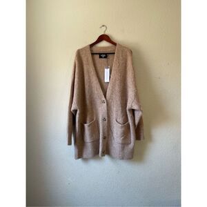 NWT UGG Jaelyn Wool and alpaca Knit‎ Cardigan Sweater Size xl